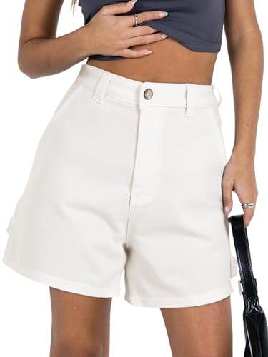 High Waisted Denim Shorts