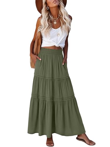 ANRABESS Maxi Skirt