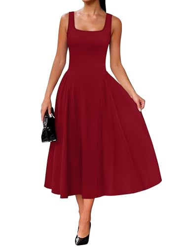 Square Neck Maxi Dress