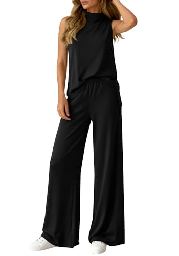 Loose Mock Neck Set