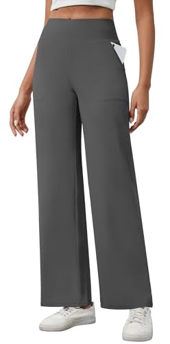 Tummy Control Wide Leg Pants