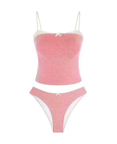 High Cut Tankini Set