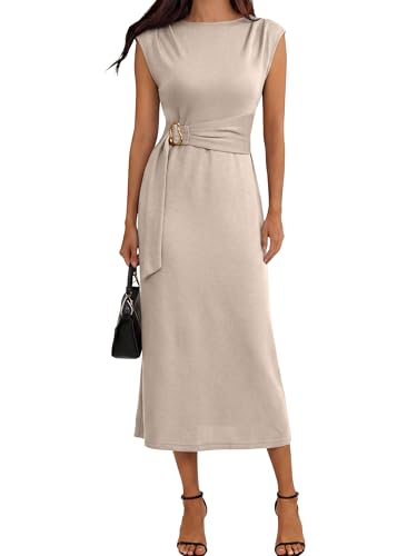 Cap Sleeve Midi Dress