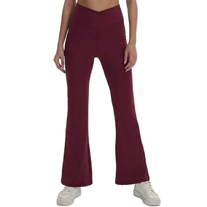 Crossover Waist Yoga Pants