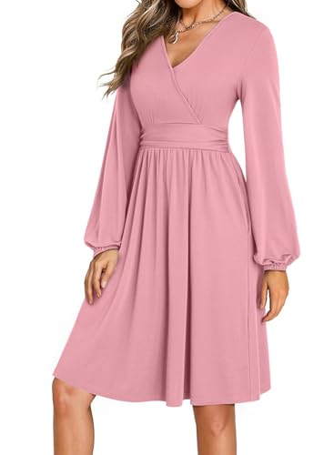 Wrap V-Neck Mini Dress