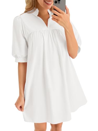 Cotton Babydoll Dress