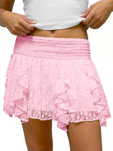 Lace Mini Skirt
