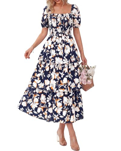 Floral Smocked Dress