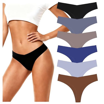 Seamless No Show Thong (6PK)