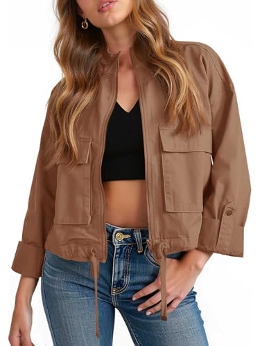Cropped Military Jacket