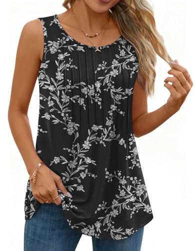 Pleated Tank Top