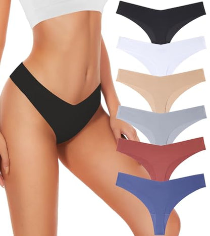 Seamless No Show Underwear (6PK)