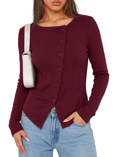 Asymmetrical Ribbed Top