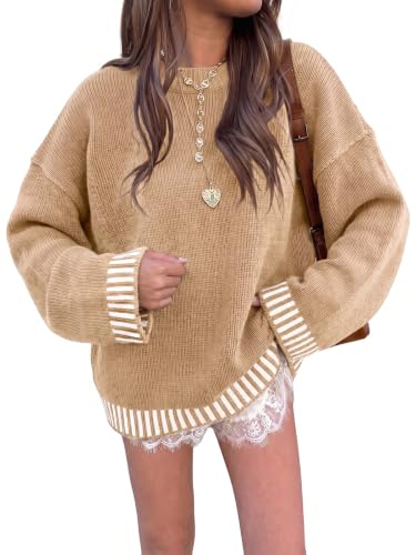 Oversized Striped Sweater