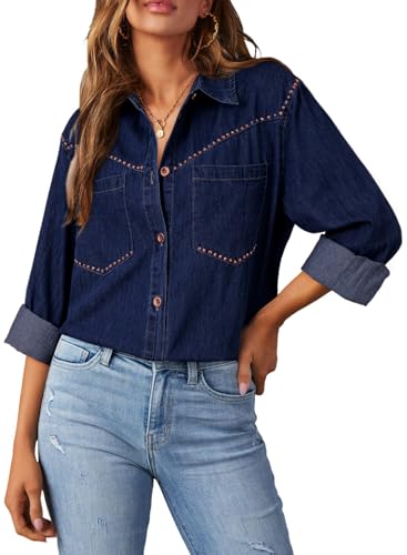 Cotton Denim Shirt