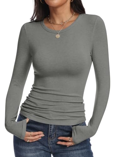 ANRABESS Slim Fit Knit Long Sleeve