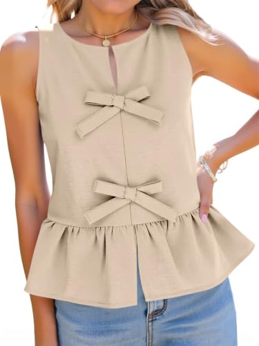 Peplum Tank Top