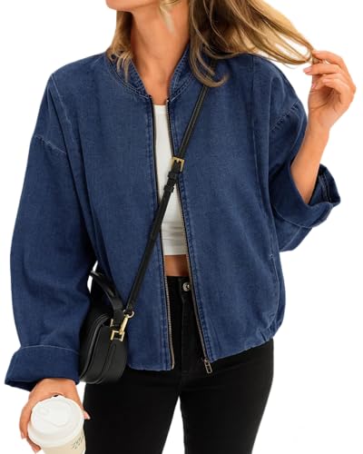 Jean Bomber Jacket
