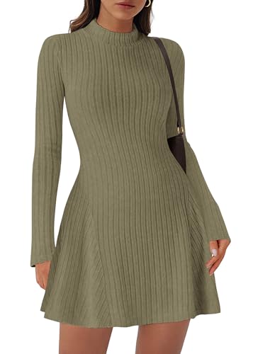 Fall Ribbed Dress