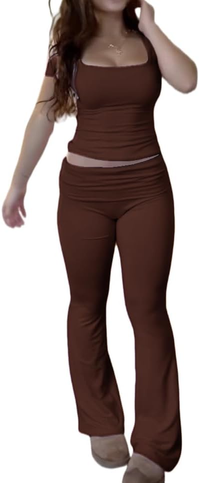 Square Neck Lounge Set