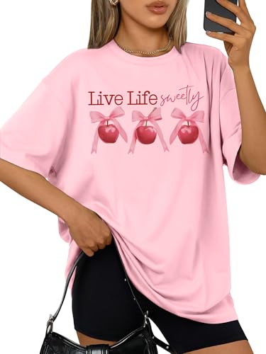 Oversized Cherry T-Shirt