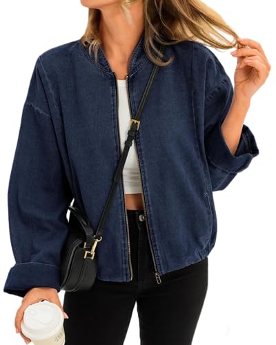 Jean Bomber Jacket