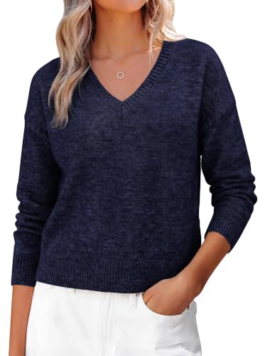 V-Neck Fall Sweaters