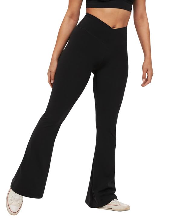 Crossover Flare Leggings