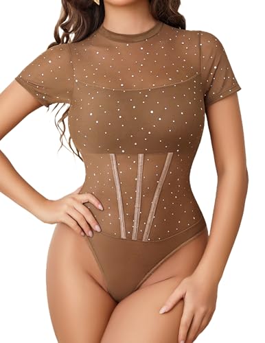 Sheer Mock Bodysuit