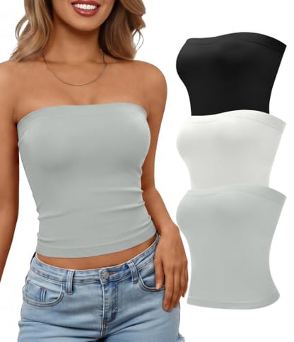 Seamless Tube Top 3PK