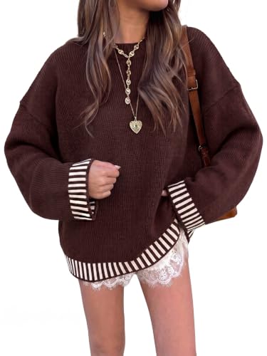 Oversized Striped Sweater
