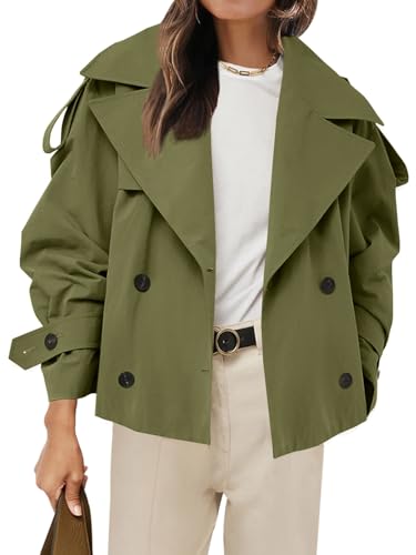Cropped Trench Jacket