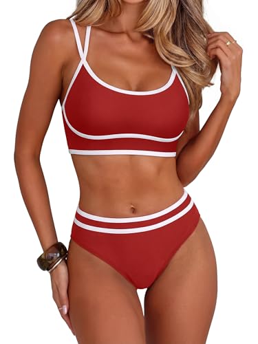 ANRABESS Color Block Bikini