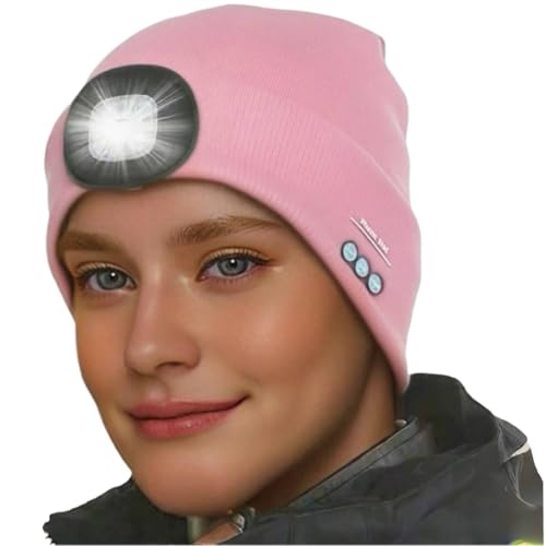 Bluetooth Beanie w/Light