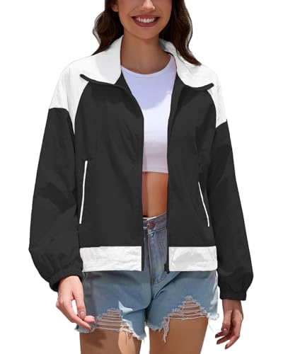 Oversized Windbreaker Jacket