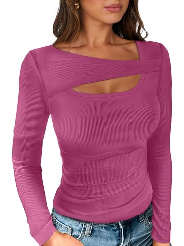 ANRABESS Cutout Shirt