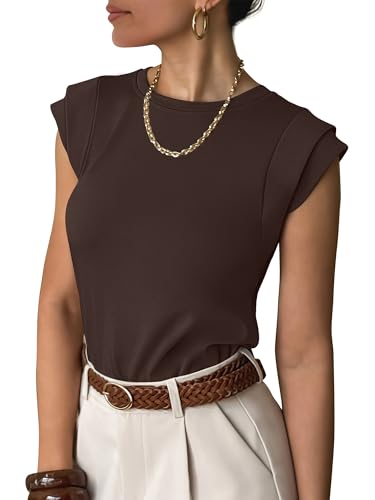ANRABESS Cap Sleeve Top
