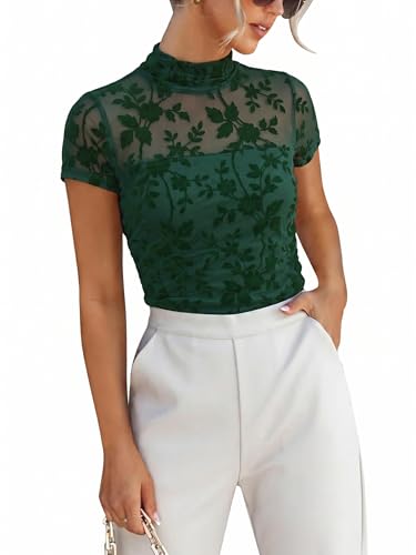 ANRABESS Mesh Blouse