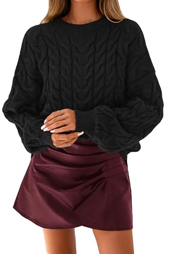 Cable-Knit Sweater