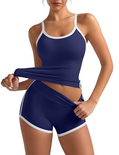 Contrast Trim Workout Set