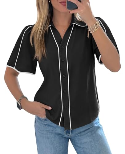 Puff Button Down Shirt