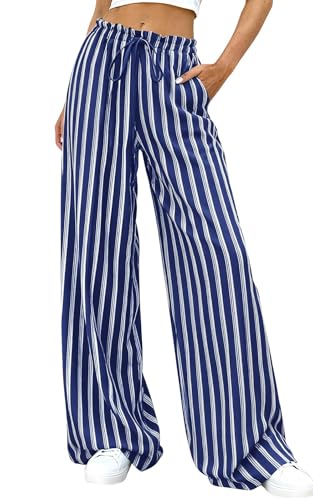 Striped Palazzo Pants