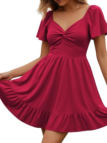 Flutter Sleeve Dress