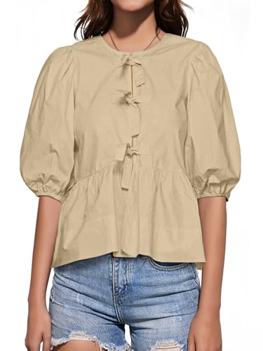 Peplum Babydoll Top