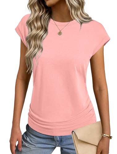 Ruched Cotton Top