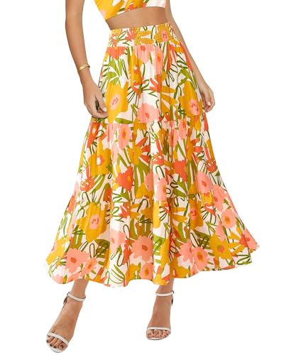 Boho Midi Skirt