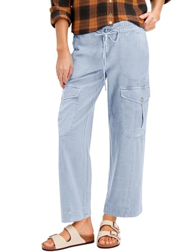 High Waisted Cargo Pants