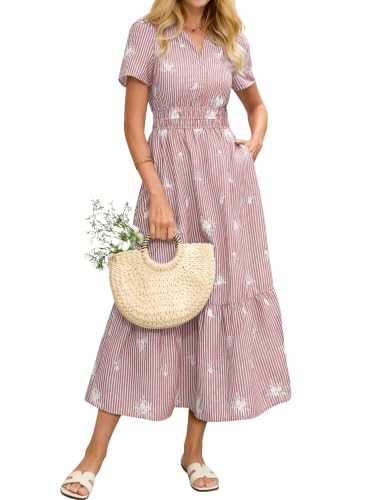 Striped Maxi Dress