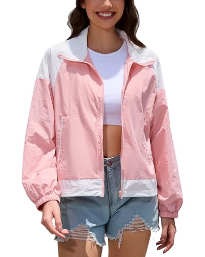 Oversized Windbreaker Jacket