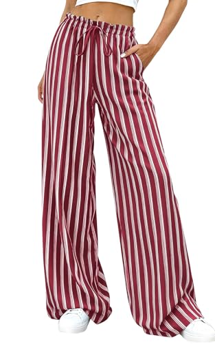 Striped Palazzo Pants